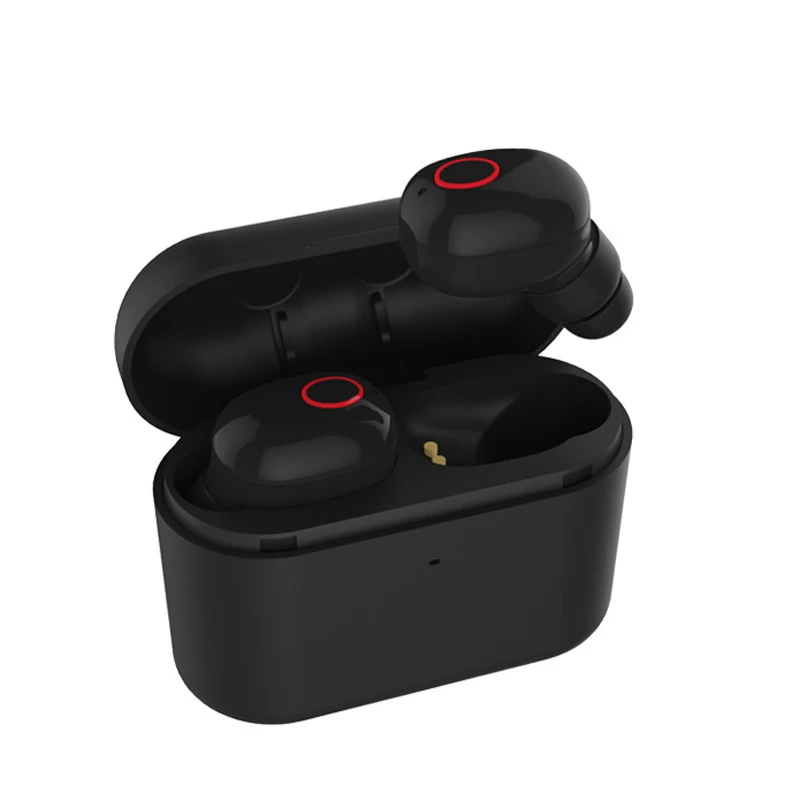 

Bluetooth Earphone Wireless Binaural TWS Invisible Earphone Mini Stereo Bass Earbud With Charging Box For Andorid Iphone