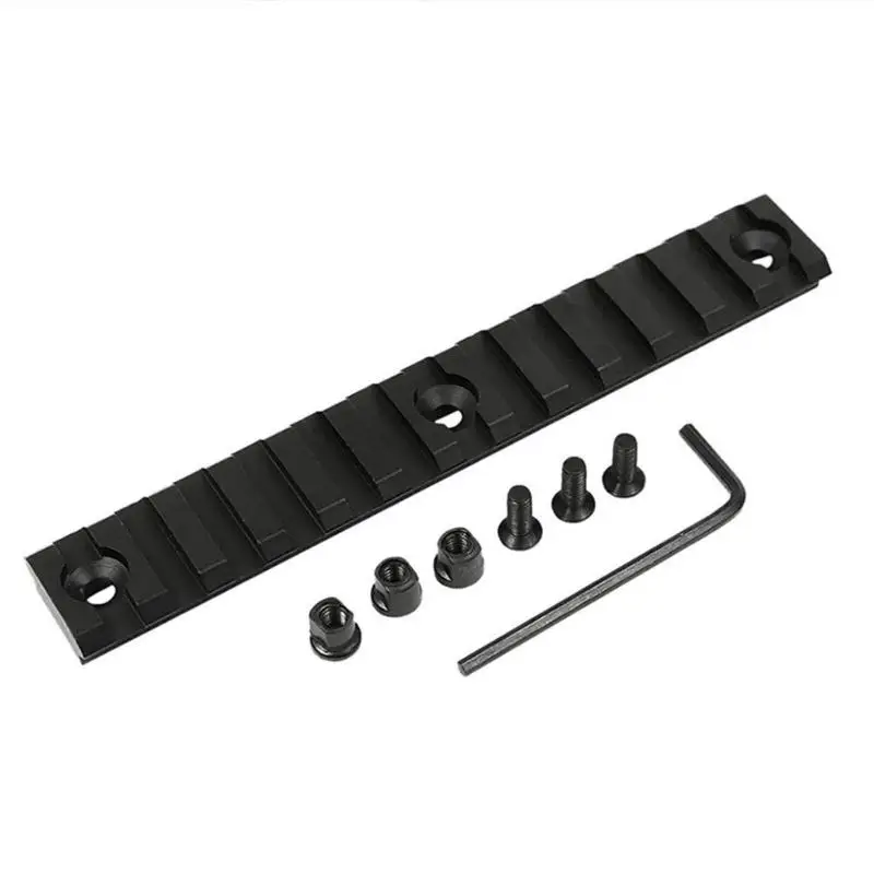 

13 Slots Aluminum Picatinny Weaver Rail Extend Hunting Aluminum Keymod Rifle Scope Mount Hunting Gun Accessories