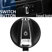 Interruptor de Luz Cabeça AUTO carro Da Frente Botão de Rotação Para BMW 1 E88 E82 3 E90 E91 X1 E84 Head Light lâmpada de Controle do Interruptor Botão Konb