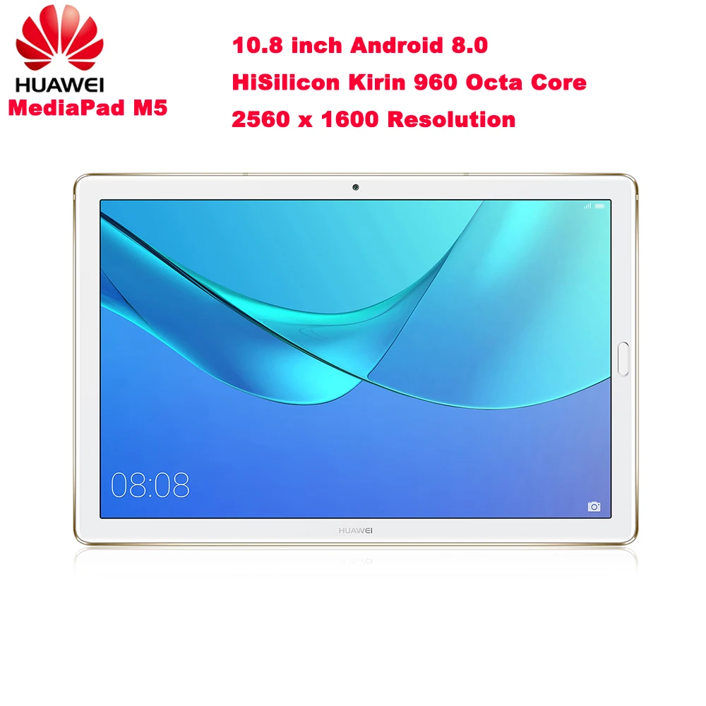 HUAWEI MediaPad M5 Pro 10 8 дюймов Android 0 ips планшетный ПК 2560x1600 4 Гб Оперативная память + 64