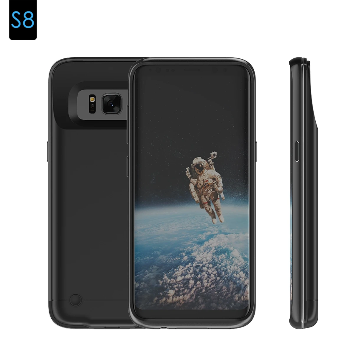 Батарея Зарядное устройство чехол для samsung Galaxy S8 4200 mAh Мощность банка зарядки банк