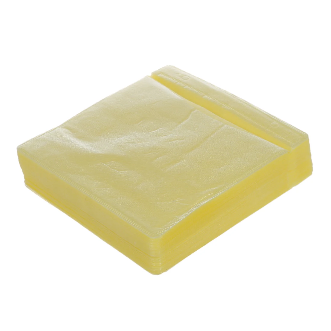 

New-100x CD DVD DISC Color Cover Storage Case Plastic Sleeve Wallet Packs 100 Micrometer