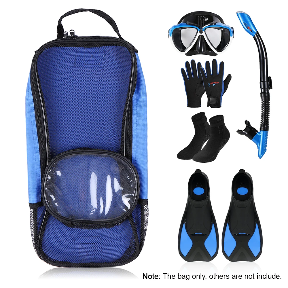 

Diving Flipper Holder Bag Snorkel Equipement Bag Diving Flipper Holder for Diving Mask Snorkel Fins Scuba Diving Surfing Pouch