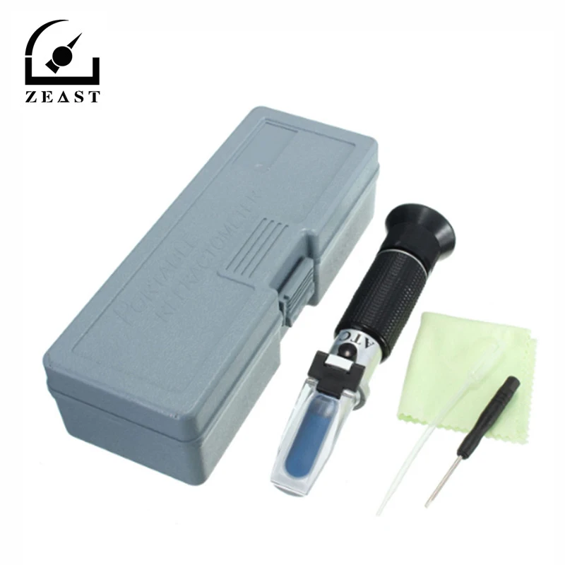 

Refractometer Beer Brix Wort Sugar Alcohol 0~32% 1.000~1.120 Specific Gravity Handheld Tool Hydrometer
