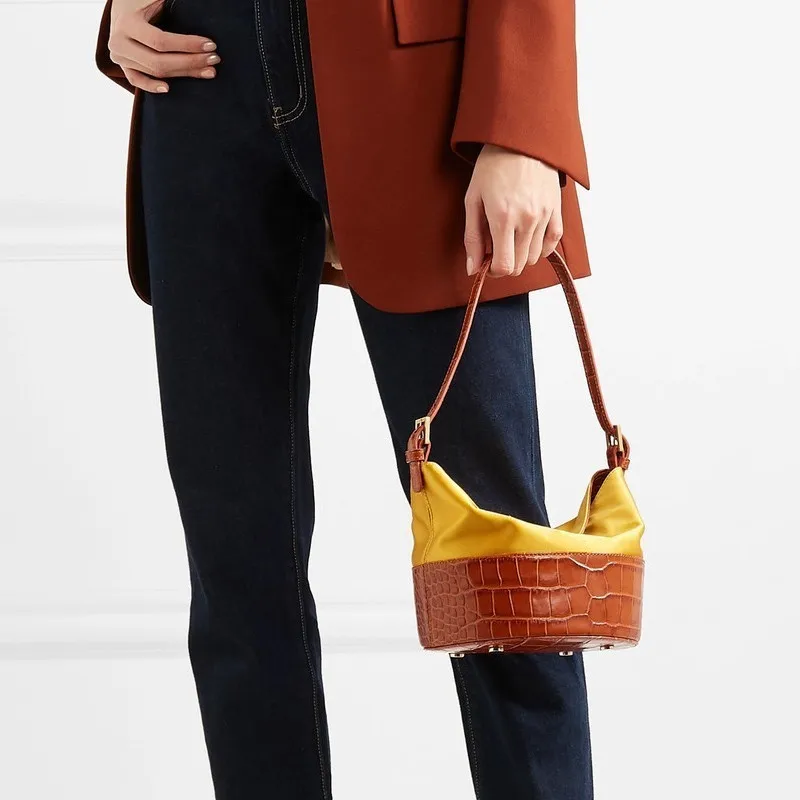 

Women's Bag Ladies Top-handle Bags Female Soft Pu Leather Bag Designer Women Bucket Tote Hand Bag Handbags Bolsos Mujer OC489