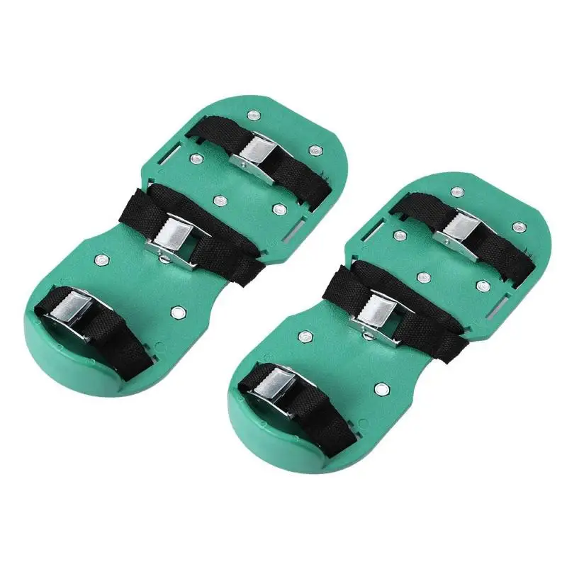 

1pair Grass Spiked Gardening Walking Revitalizing Lawn Aerator Sandals Shoes Nail Cultivator Yard Garden Tool