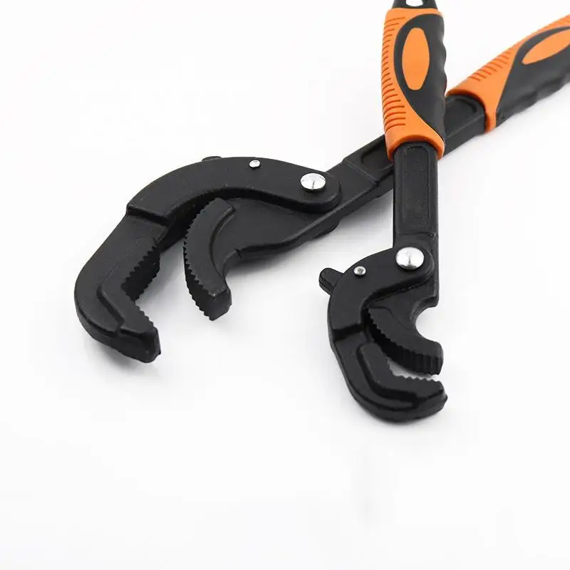 

14-30 / 30-60mm Universal Key Pipe Wrench Open End Spanner Set High-carbon Steel Snap Grip Tool Plumber Multi Hand Tool