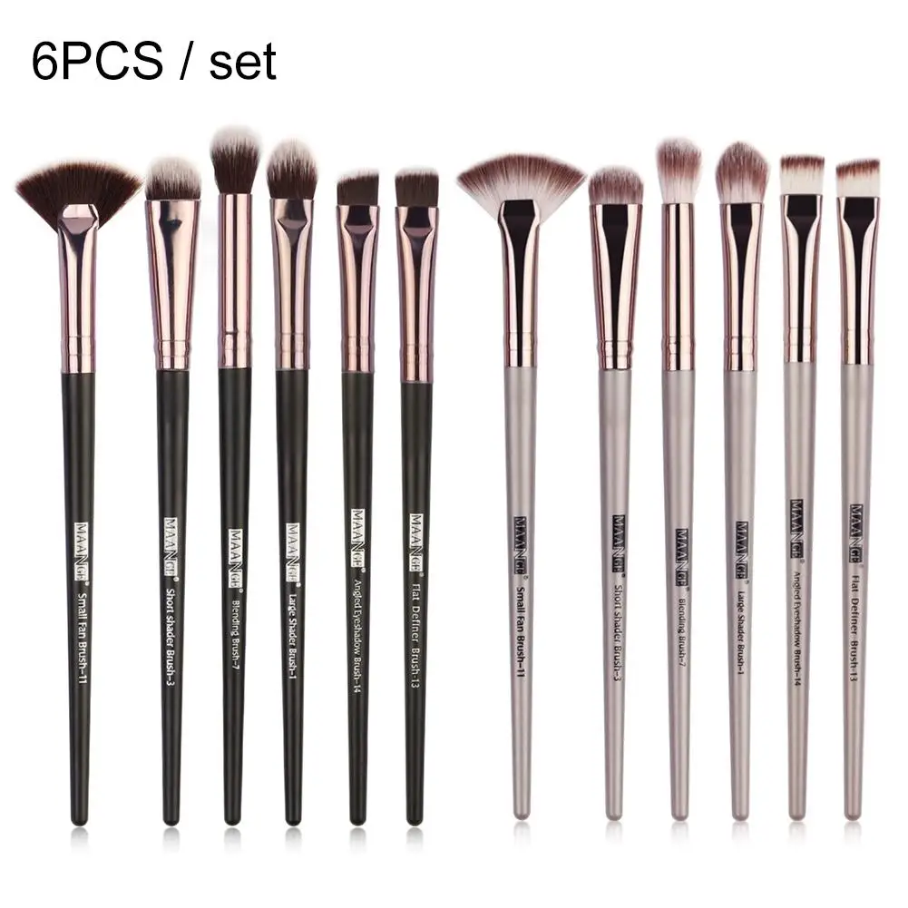 

6PCS Eye Makeup Brush Set Professional Beauty Tools Easy To Carry And Easy To Use Soft Skin-friendly Beauty Products Tools