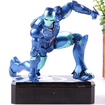 

SHF S.H.F. Figuarts Marvel Iron Man Figure Blue Action Avengers3 MK3 PVC Collectibon Model Toy 15cm