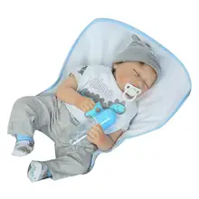 NPK 22 дюймов bebe Reborn Baby Doll Реалистичная из мягкого силикона Reborn Baby Girl Очаровательная Bebe Kids Brinquedos boneca игрушка