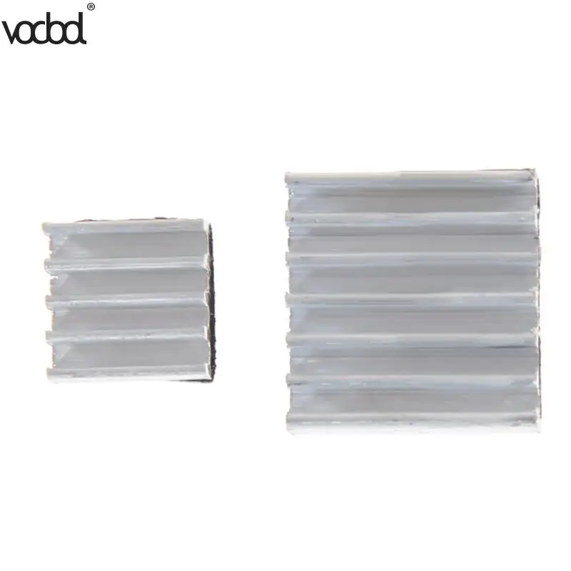 

VODOOL 30Pcs Adhesive Raspberry Pi 3 Heatsink Cooler Pure Aluminum Heat Sink Set Kit Radiator For Cooling Raspberry Pi 2 B New