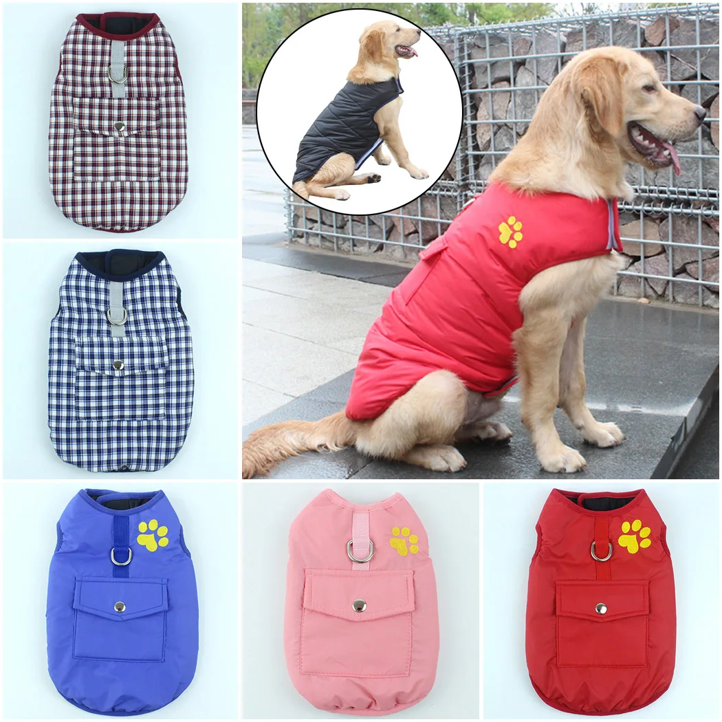 

Cat Jacket Windproof Warm Waterproof Large Cat Winter Coat Pet Jackets for Cold Weather