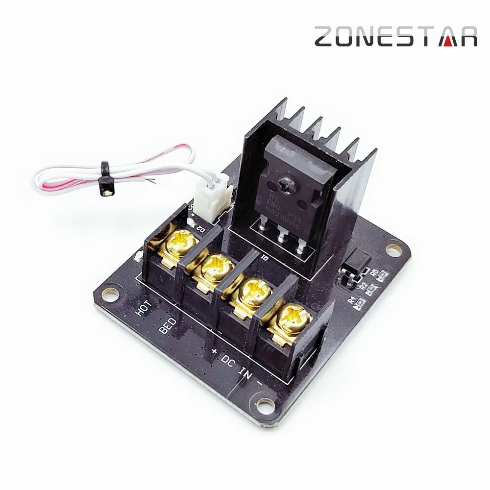 

ZONESTAR Heating Controller For Heat Bed MOS Module MOSFETs Transistor MOS FET Device Current Switch Metal Oxide Semiconductor