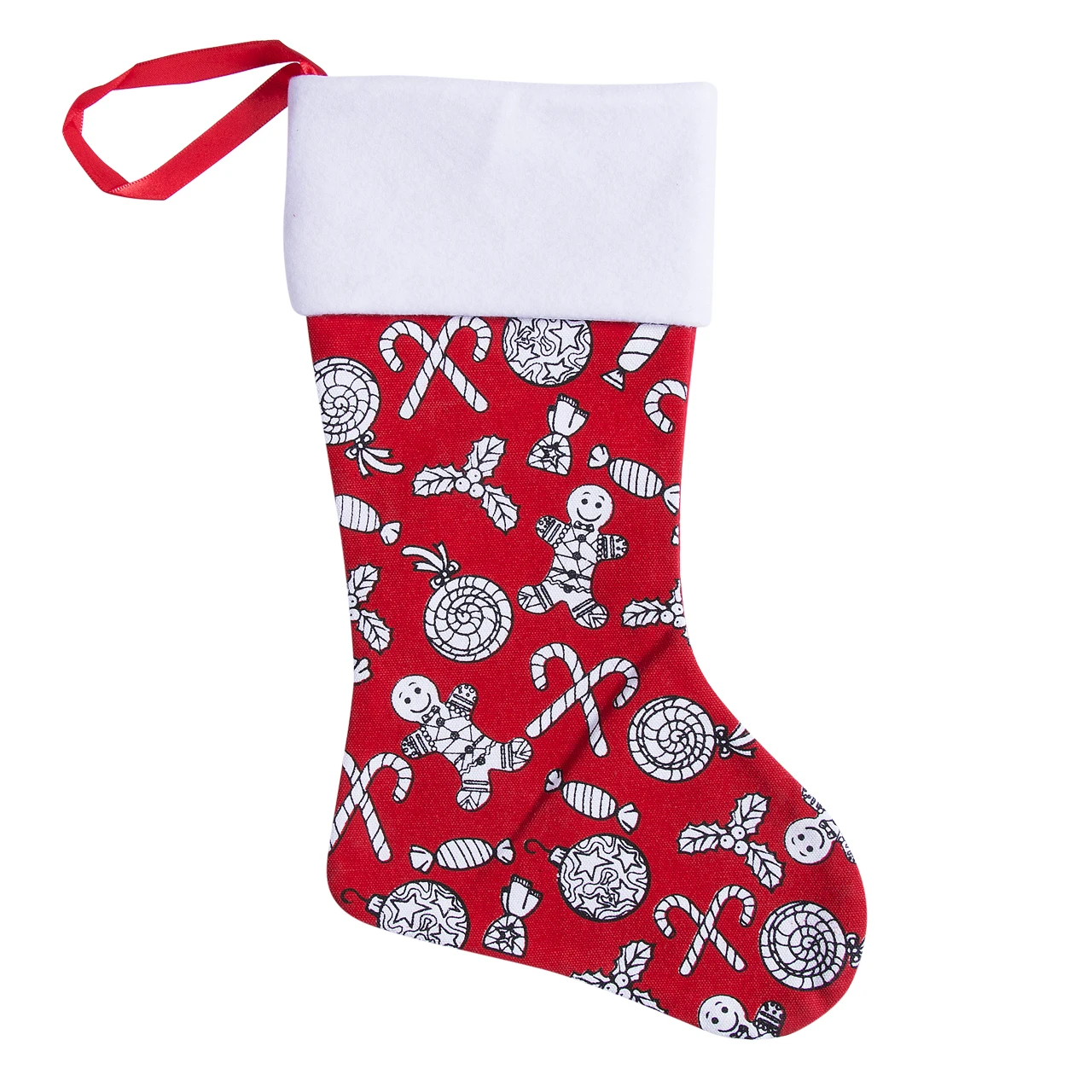 Stockings Christmas Stockings Sack Socks Gift Filler Bag Tree Hanging