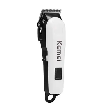 

Kemei Professional Electric Hair Clipper Waterproof Rechargeable Hair Trimmer Hair Cutting Machine Haircut Beard Trimmer Tools