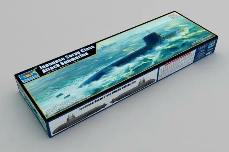 Trumpeter 05911 1/144 Japanese Soryu Class Attack Submarine AAA | Игрушки и хобби