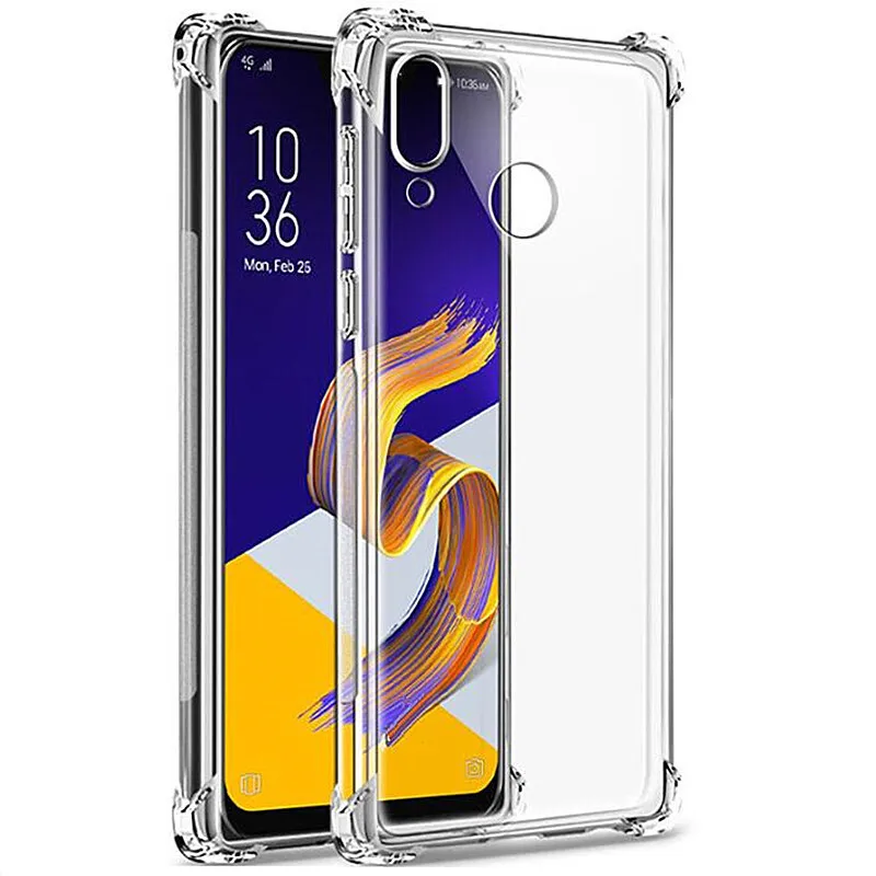 Прозрачные чехлы-бампер для Asus Zenfone Max M1 Zb555kl/Max Plus Zb570tl/Max Pro Zb601kl/Max M2 Zb633kl/Zb631kl Shell |
