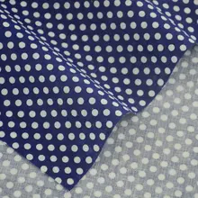 Цельнокроеное Платье с принтом в клетку в белый горошек Дизайн синий хлопок Ткань нарезанные Жир Квартал ткани ткань для пэчворка сгусток telas tecido см