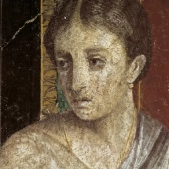 Настенная живопись (детали) c. 60-50 до н. э. Художник Фреска римская вилла тайн