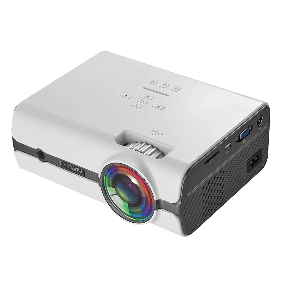 Светодиодный проектор Uhappy U45 Pro 1080P для домашнего кинотеатра (Поддержка Dlna Sd карты