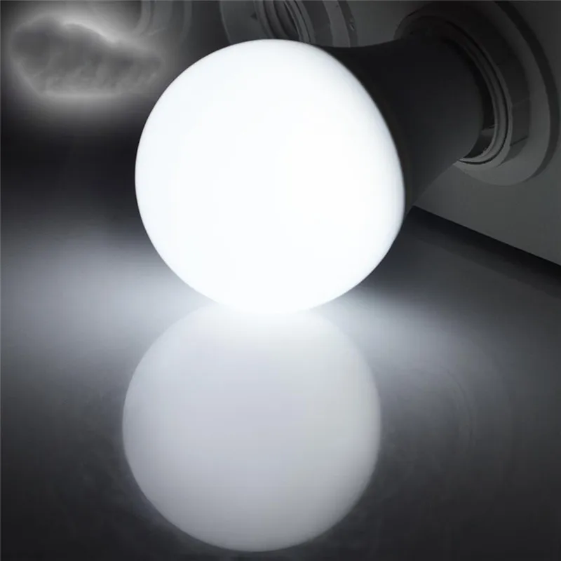 CLAITE незатемняемый AC175-265V E27 18 Вт Чистый белый постоянный ток 20LED Глобус лампа для