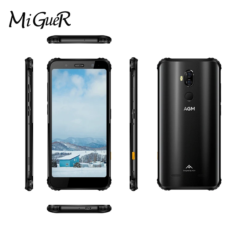 AGM X3 5 99 дюйма HD 18:9 IP68 водонепроницаемый мобильный телефон 8 ГБ ОЗУ 256 Гб ПЗУ Qualcomm