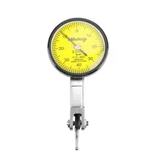 Точность 0,01 мм рычаг циферблат тестовый индикатор метр набор инструментов Gage с серый чехол Высокое качество