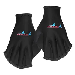 Дайвинг перчатки для плавания Водные Фитнес-перепонки перчатки водные тренировка с сопротивлением Серфинг Плавание ming водные виды спорта
