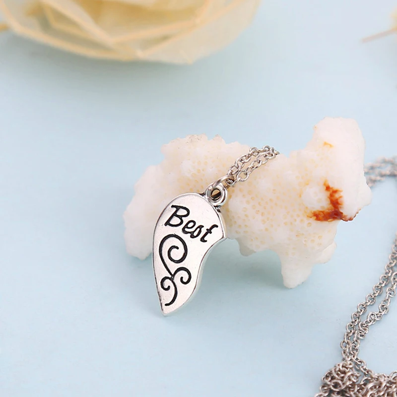 Подарки лучшим друзьям BBF Best Friends Forever ожерелье Дружба Любовь подарок сердце кулон