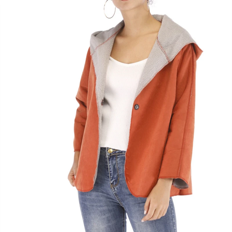 Jacket Women Warm hooded Jackets Coat Outwear Overcoat Tops Winter Spring Jacket Women Coat Manteau Femme Hiver