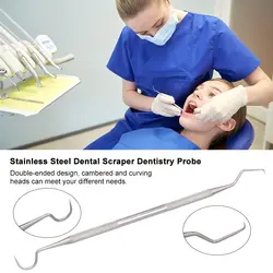 1 шт./3 шт.. Нержавеющая сталь зубной инструмент для стоматологии инструмент для зубного осмотра стоматологическое зеркало Scaler набор