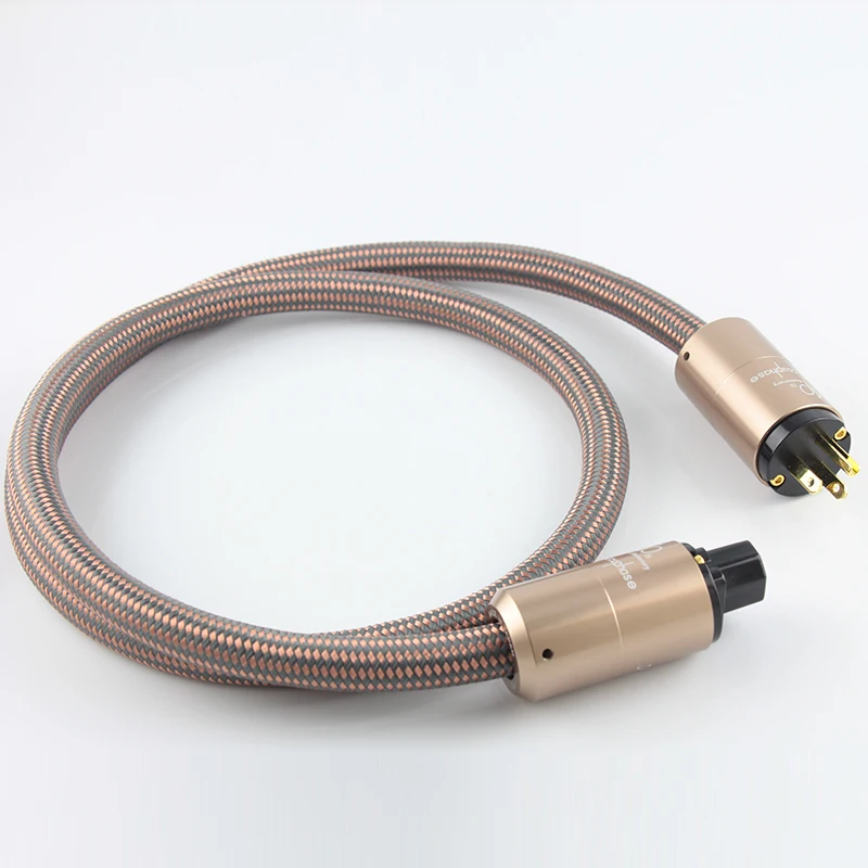 JP Accuphase импортный 3 Pin код США ЕС AU 15A C13 кристаллический Медь Мощность шнур 1 5 м