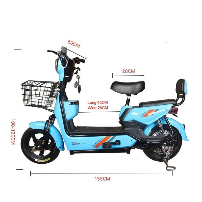 

Electric Vehicle Environmental Protection Adult Electric Power Bicycle A Battery Car 48v Gift Vehicle