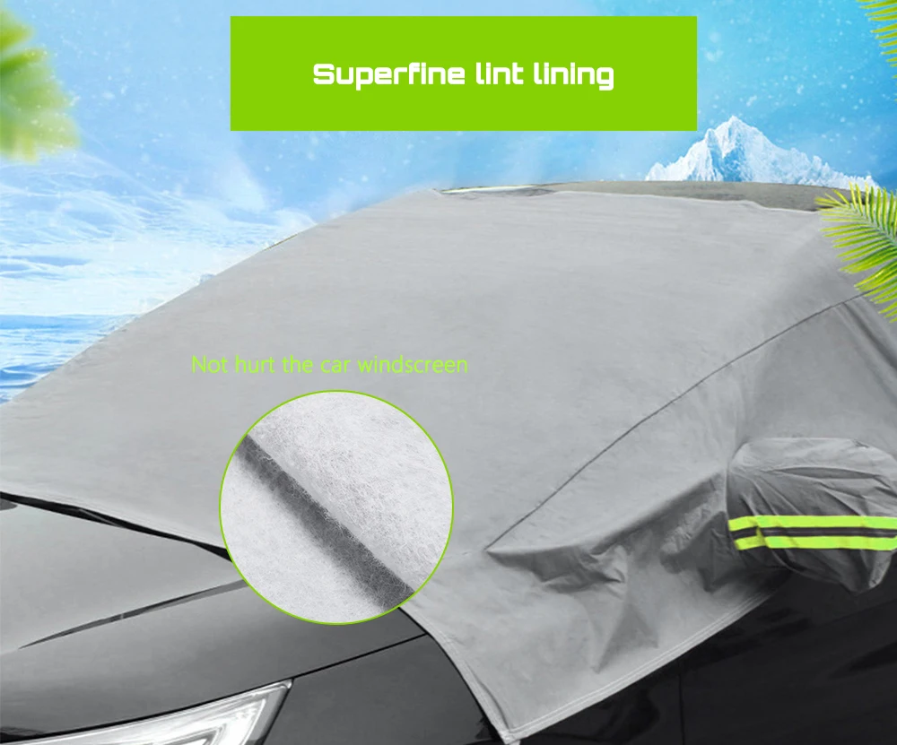 Car Windshield Cover Front Covers Windscreen Rain Snow Ice Dust Shield