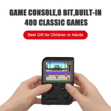 Игровая консоль 8 бит ретро мини карманный портативный игровой плеер встроенный 400 классические игры лучший подарок для ребенка Ностальгический плеер