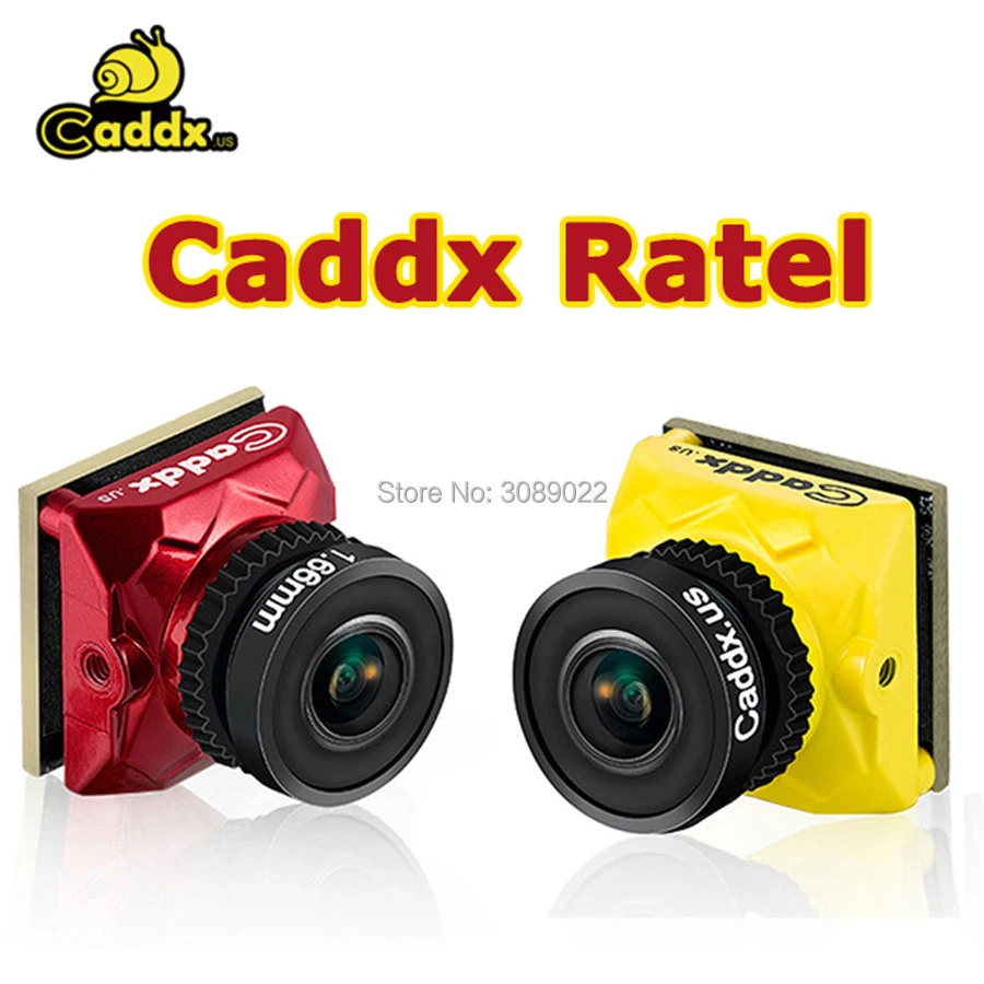 Caddx Ratel 1/1. 8 ''Starlight HDR OSD 1200TVL FPV камера 16:9 4:3 NTSC/PAL переключаемый объектив 1,66 мм/2,1 мм FPV камера для FPV дрона