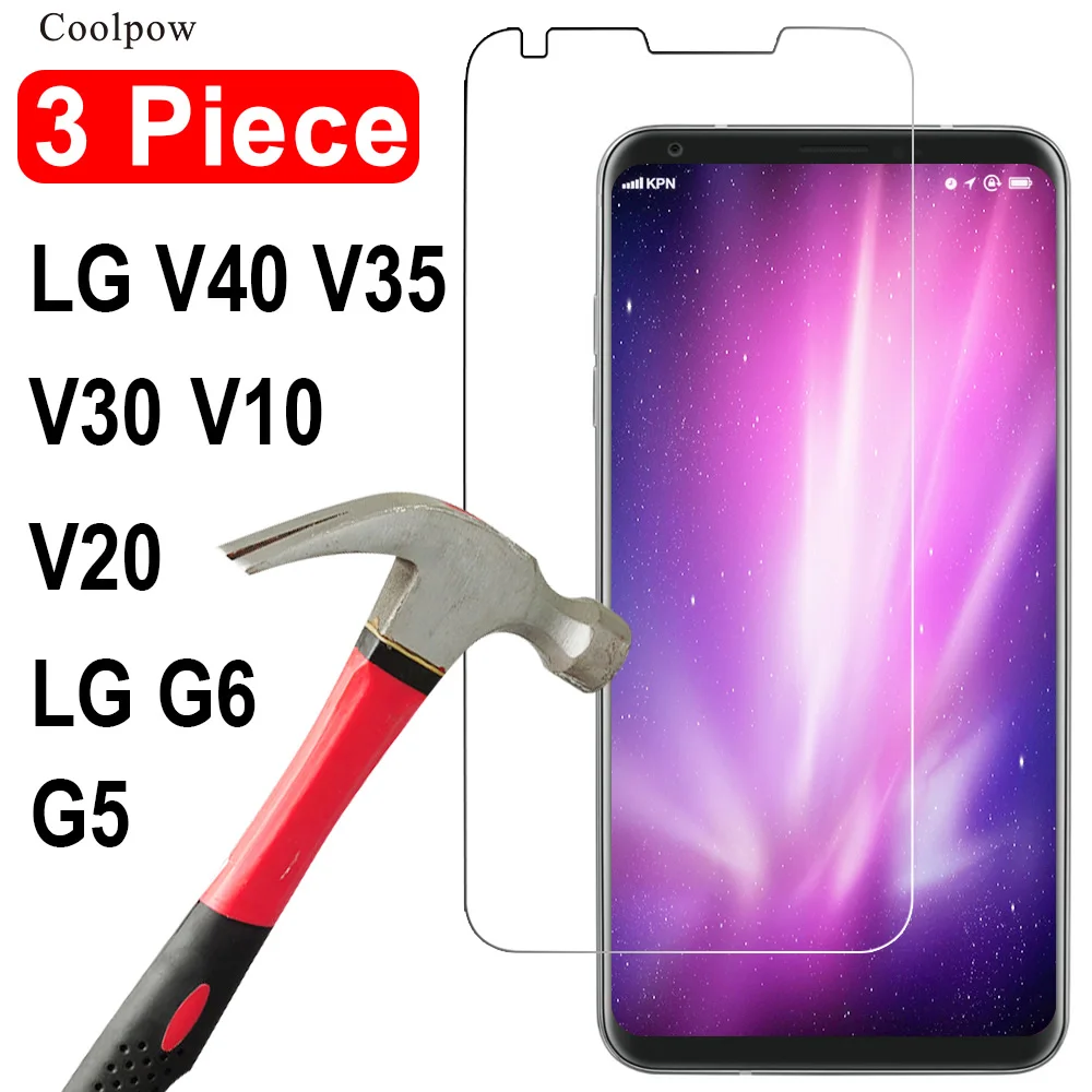 3 шт. для lg V30 Экран протектор V35 ThinQ G5 G4 G2 V20 V10 Stylo плюс 1 k4 K8 2017 G6 Закаленное стекло