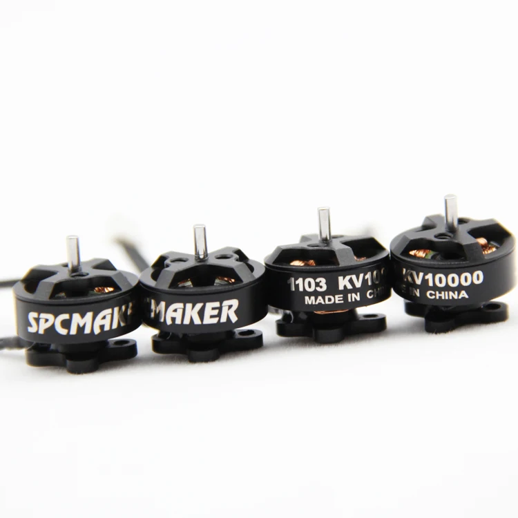 Мотор Spcmaker 1103 10000kv 2-3s бесщеточный для маленького Кита мини-Кита Hd 75 мм рамка