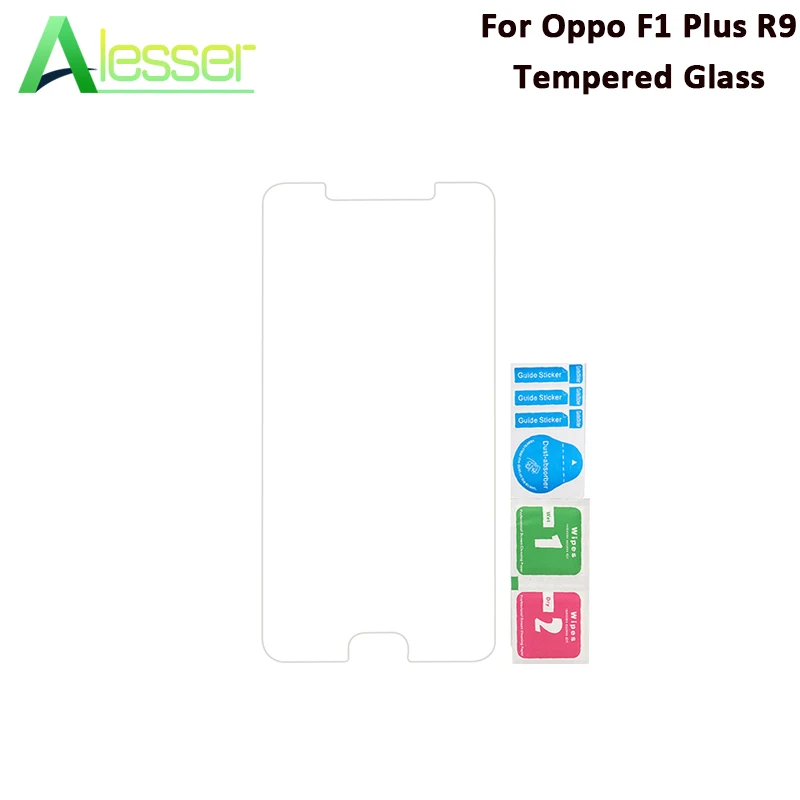 Alesser For Oppo F1 Plus 9H Tempered Glass Ultra-thin Anti-shatter Film Replacement R9 Phone Screen Protector | Мобильные телефоны