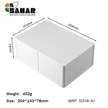 IP68 пластиковые Водонепроницаемые электрические принадлежности корпус DIY распределительный корпус открытый распределительный переключатель корпус 204*143*78 мм