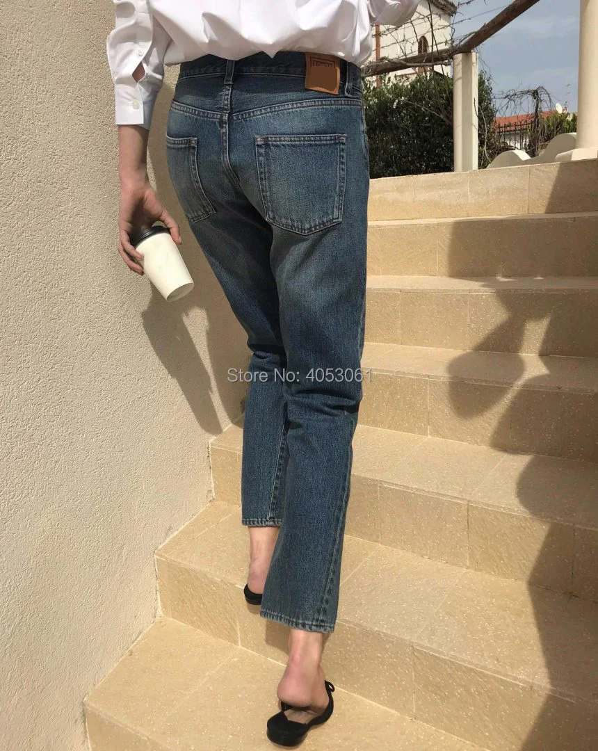 Pantalones Pic Blue Twist Jeans Oscuro Grey light azul Estilo Mujer Nueve Azul Color Algodón Pic Pic Black Rectos vintage As 2018 Sólido Claro Denim gris Mujeres Alta dark Gama Pic Oscuro De xZ4gwq7Hfw