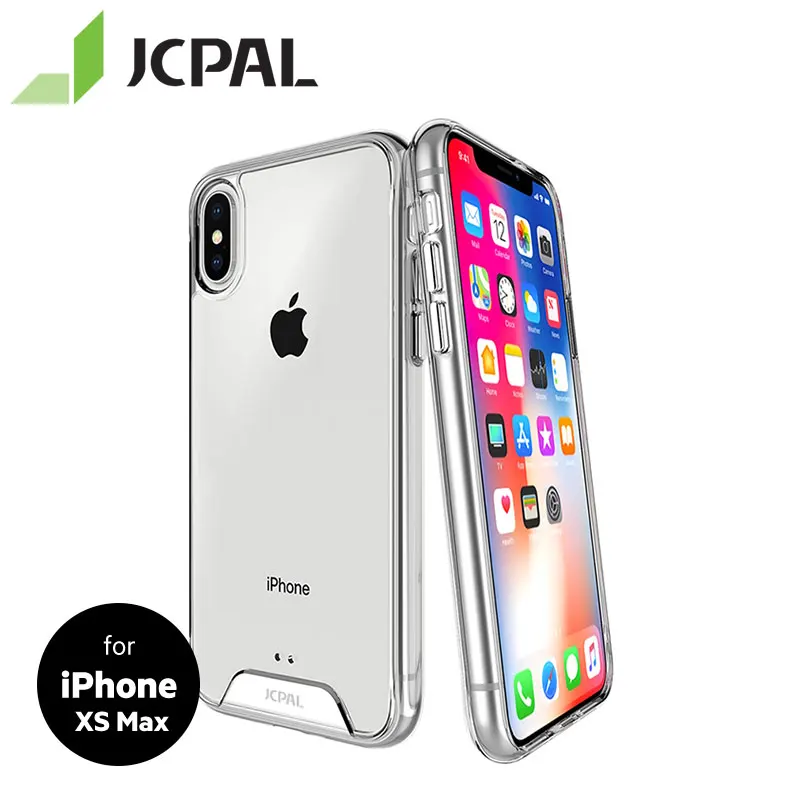 

JCPAL iGuard DualPro Case for iPhone XS Max with Lightweight Drop Protection Ultra-thin TPU and PC Materials