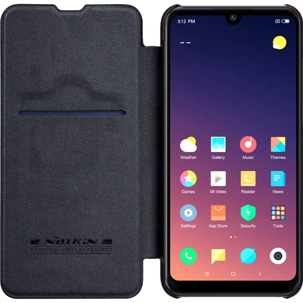 

Xiaomi Mi Play Case Xiaomi Mi Play Cover Nillkin Qin Series PU Leather Flip Cover Case