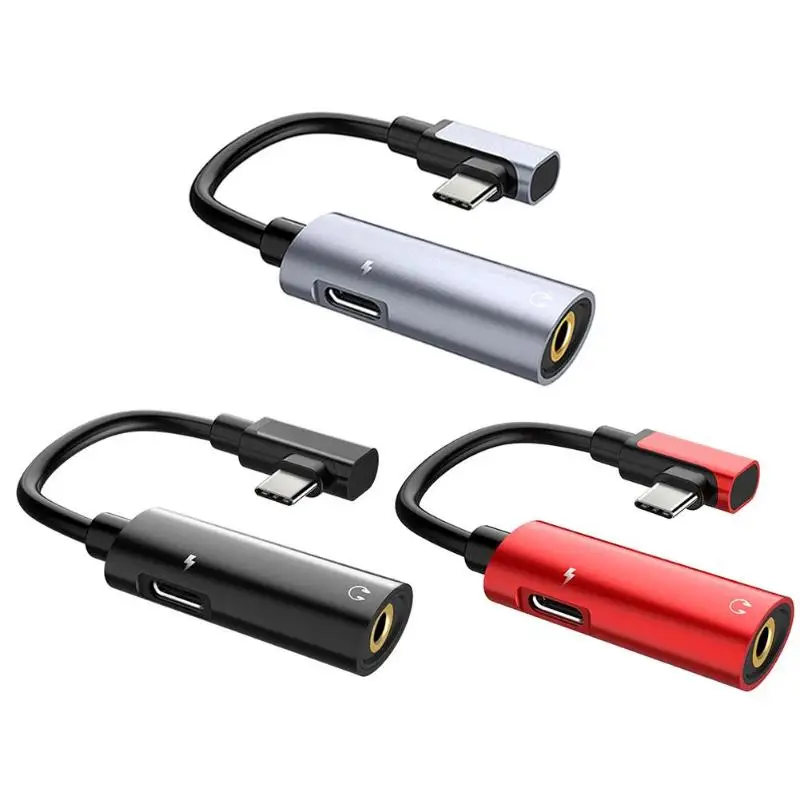 HOCO LS19 2 в 1 Type C USB аудио конвертер телефон зарядное устройство наушники адаптер для