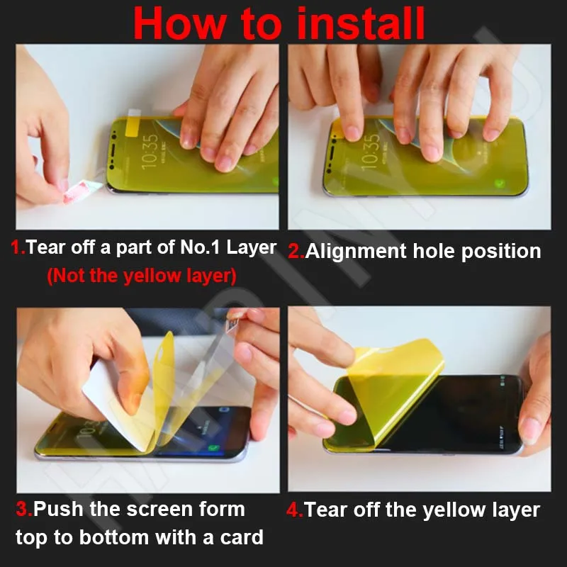 Front / Back Full Coverage Clear Soft TPU Film Screen Protector Sony Xperia XZ3 6.0\ Front / Back Full Coverage Clear Soft TPU Film Screen Protector Sony Xperia XZ3 6.0\
