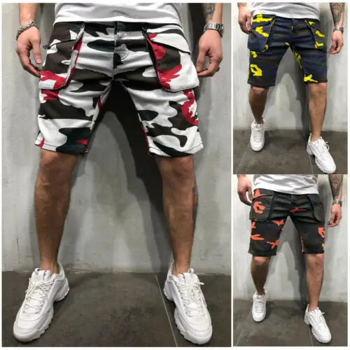 

Men Cotton Shorts Sports Army Combat Cargo Shorts.Fashion Casual Shorts Trousers