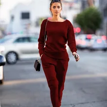 Women sweater suit and setsCasual Knitted Sweaters Pants 2PCS Track Suits Woman Casual Knitted Trousers+Jumper Tops Clothing Set Women sweater suit and setsCasual Knitted Sweaters Pants 2PCS Track Suits Woman Casual Knitted Trousers+Jumper Tops Clothing Set
