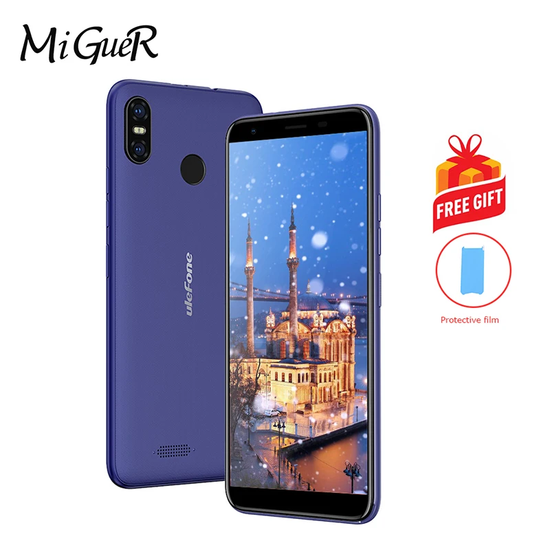 Ulefone S9 pro смартфон с четырёхъядерным процессором MTK6739 ОЗУ 2 Гб ПЗУ 16 13 МП + 5 3300