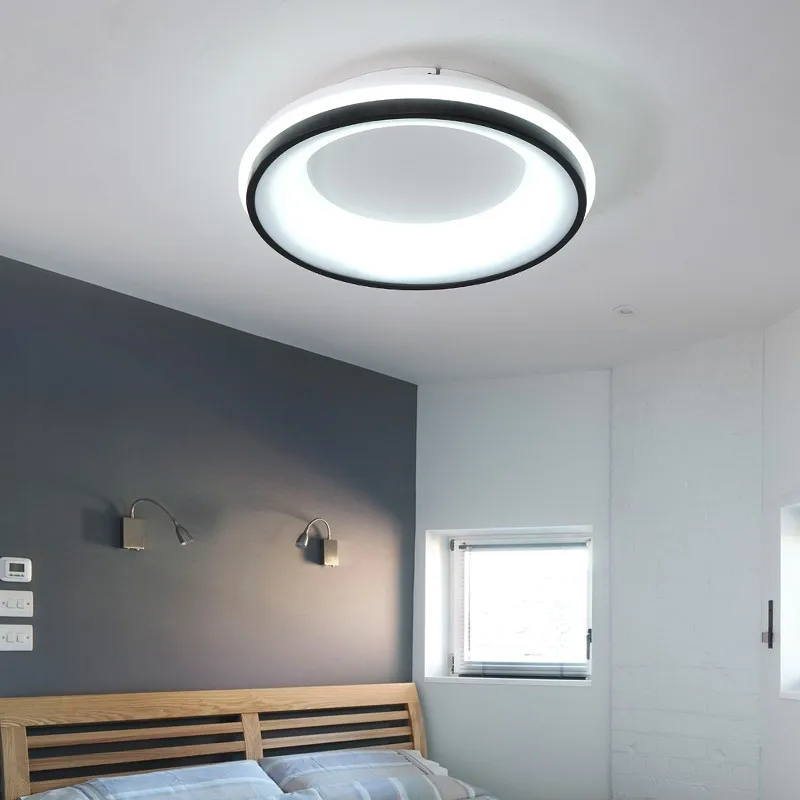 Современные люстры освещение для гостиной спальни светильник поверхностного монтажа с пультом дистанционного управления блеск AV90-260V светодиодный Люстра
