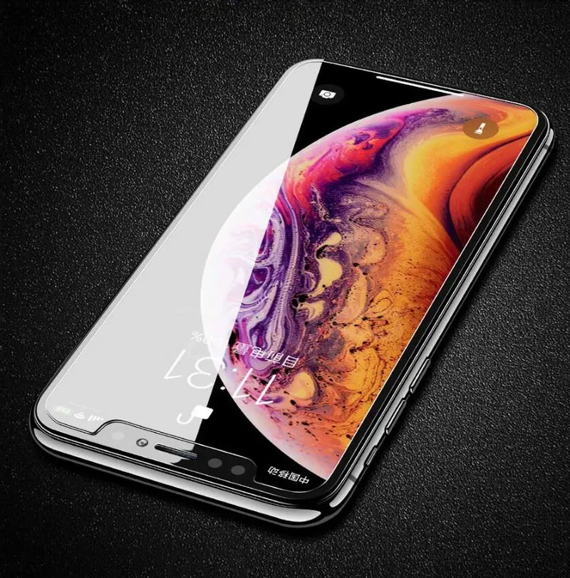 9H закаленное стекло для iPhone XS Max XR X 5c 5S 5se 4 4S жесткая Защитная пленка для экрана, защита для iPhone X 10 6s 7 8 plus